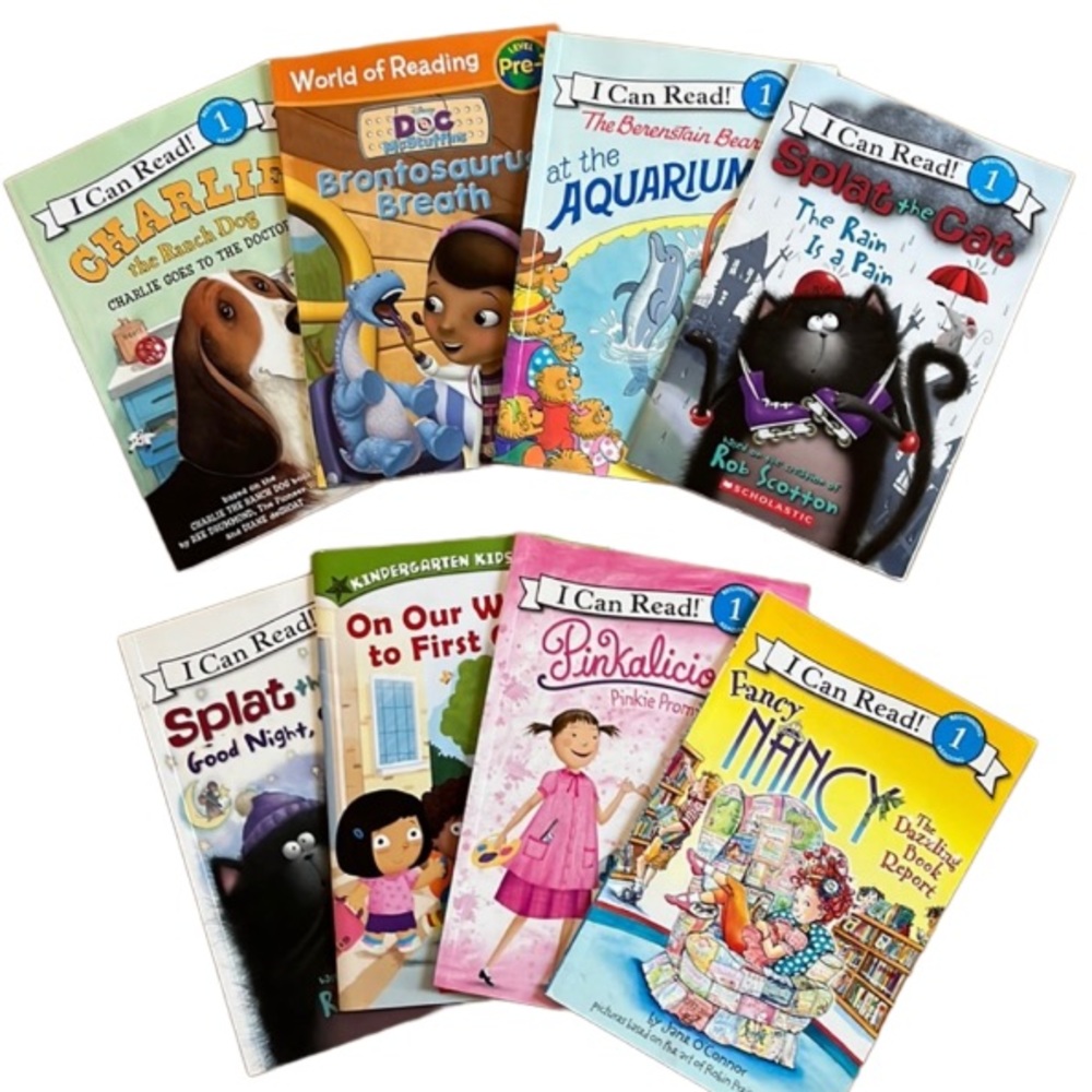 KIDS CHILDRENS BOOKS FOR THE BEGINNING READER SOFTCOVER LEVEL 1 READ GRADE 1-3
